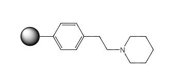 Piperidinoethyl polystyrene 